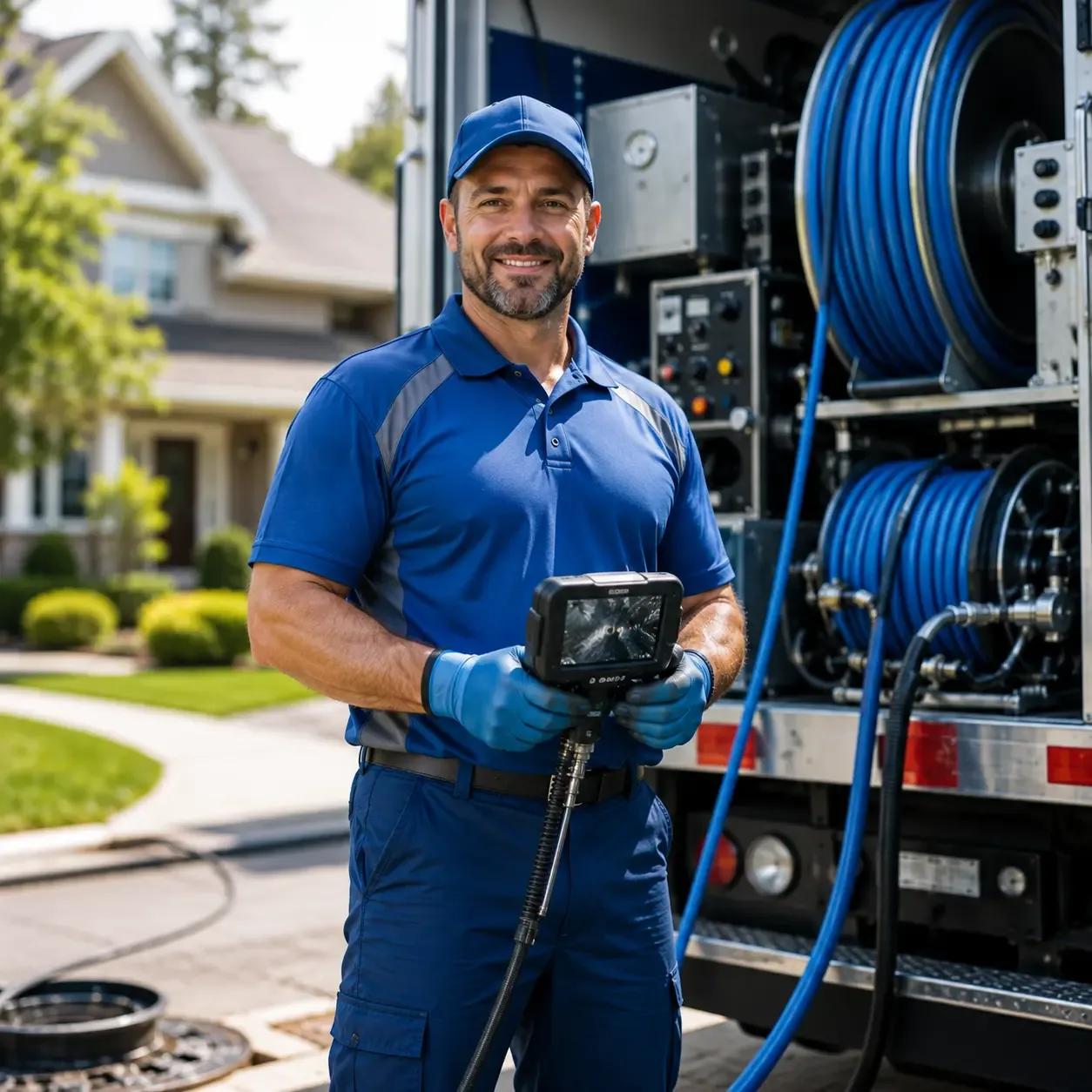 Local outdoor drain cleaning specialists in Pontotoc, MS